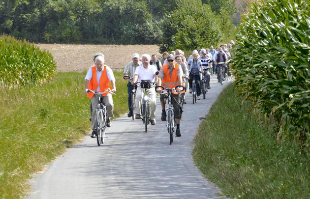 Rund um Buldern führt die Sommerradtour der Ortsgemeinschaft Buldern am 23. August. Foto: Klöpper 