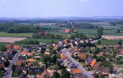 Blickrichtung Nottuln - in den 1980er Jahren