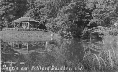 Teehaus im Schlosspark um 1930