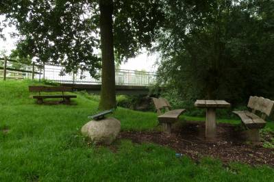 Mittelpunkt des Kreises Coesfeld in Buldern