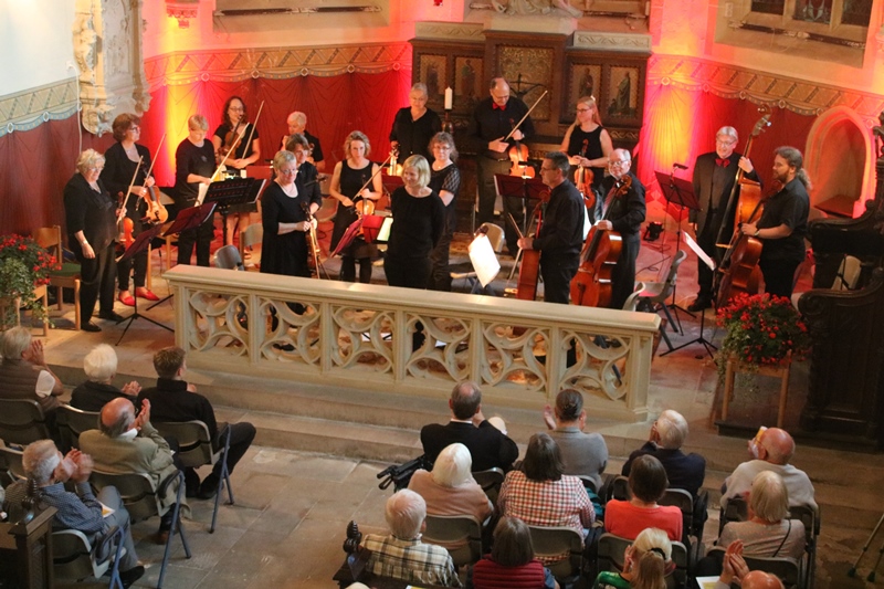 Der Applaus war groß für den Quintencircel. In der Alten Kirche Buldern bot das Ensemble auf Einladung der Ortsgemeinschaft ein geradezu märchenhaftes Programm.